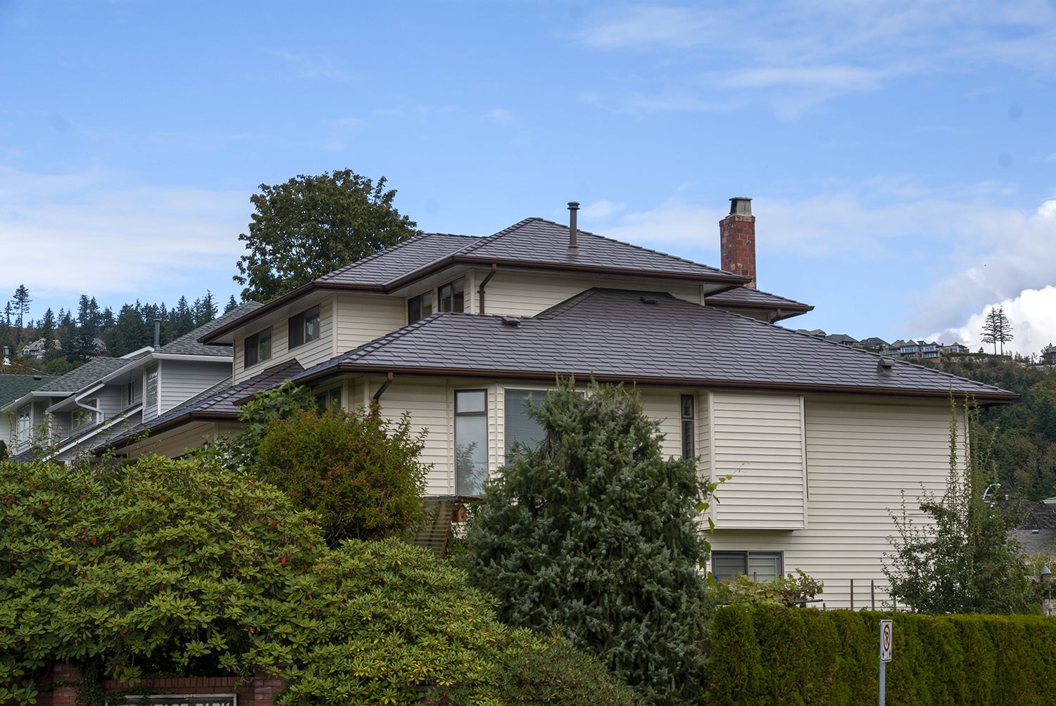 Future Roof Slate on a landscaped residence